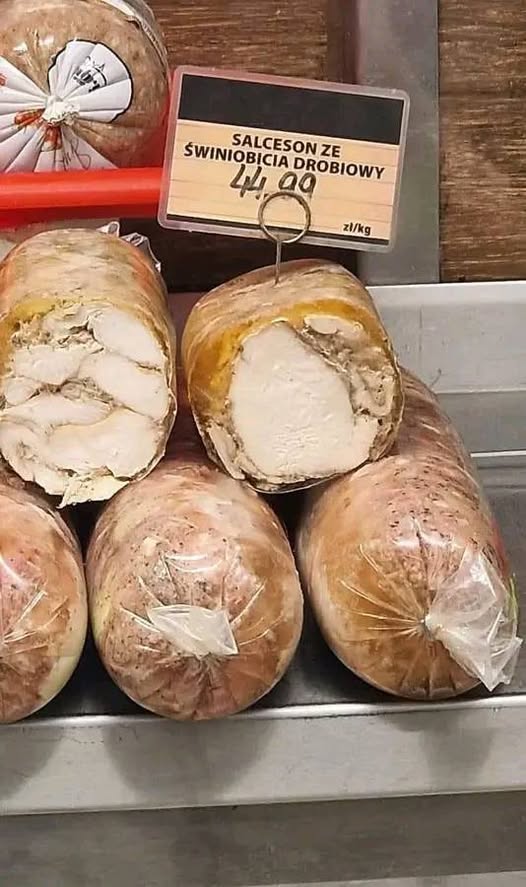 W kapitalizmie nawet salceson drobiowy ze świni zrobią-a wy komuchy jedne co potraficie😎
