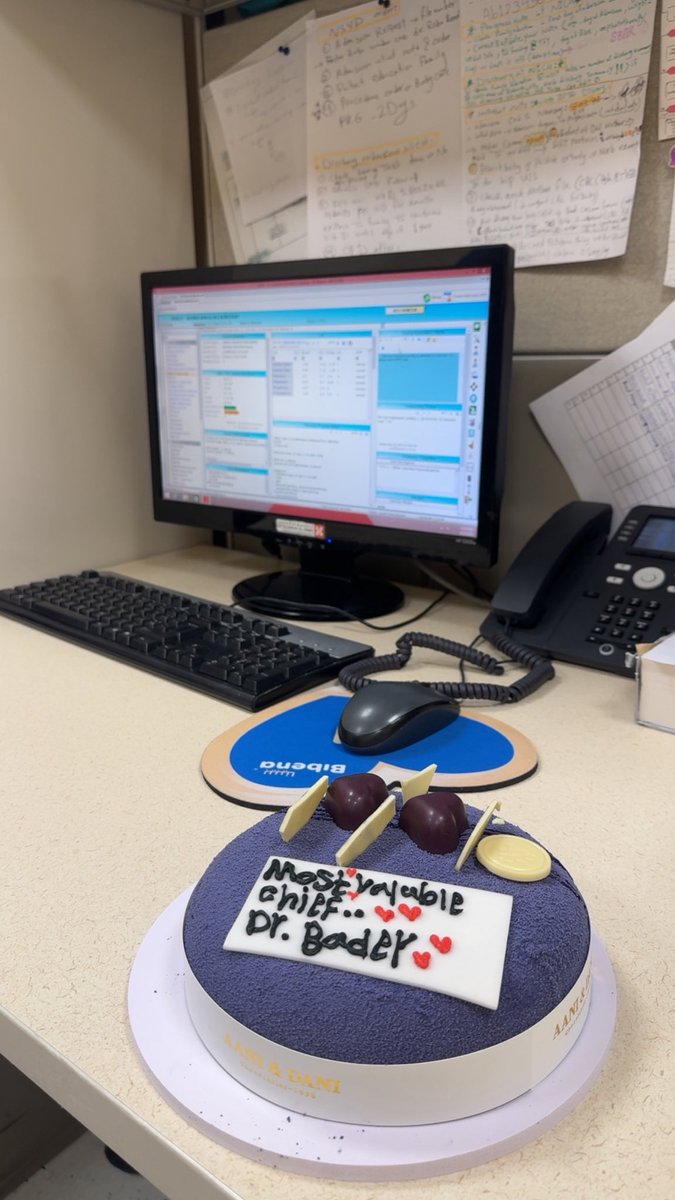 الحمدلله كانت سنة جميله 🙏
وشكراً للرزدنت على الكيكه الجميله 🙏