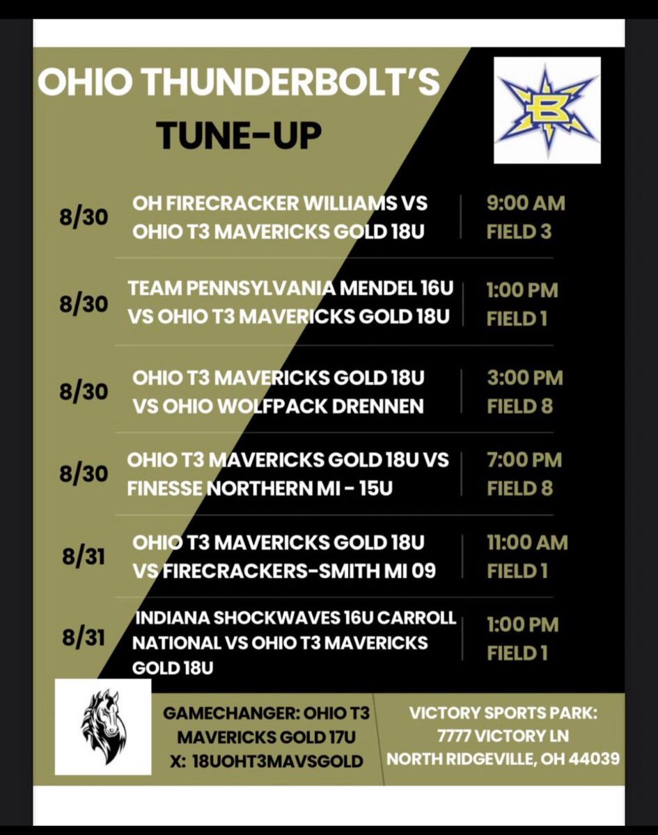 Kathryn Bouffard 2026 C/Util (@kathrynbouf14) on Twitter photo Excited to get out there again with this team!!🐴💛 <a href="/18UOHT3MavsGold/">18U Ohio T3 Mavericks Gold</a> <a href="/coachmaribriggs/">Mari Briggs</a> <a href="/annakirk47/">anna kirk</a> <a href="/MHSsoftball2025/">Mentor Cards Softball</a> Excited to get out there again with this team!!🐴💛 <a href="/18UOHT3MavsGold/">18U Ohio T3 Mavericks Gold</a> <a href="/coachmaribriggs/">Mari Briggs</a> <a href="/annakirk47/">anna kirk</a> <a href="/MHSsoftball2025/">Mentor Cards Softball</a>