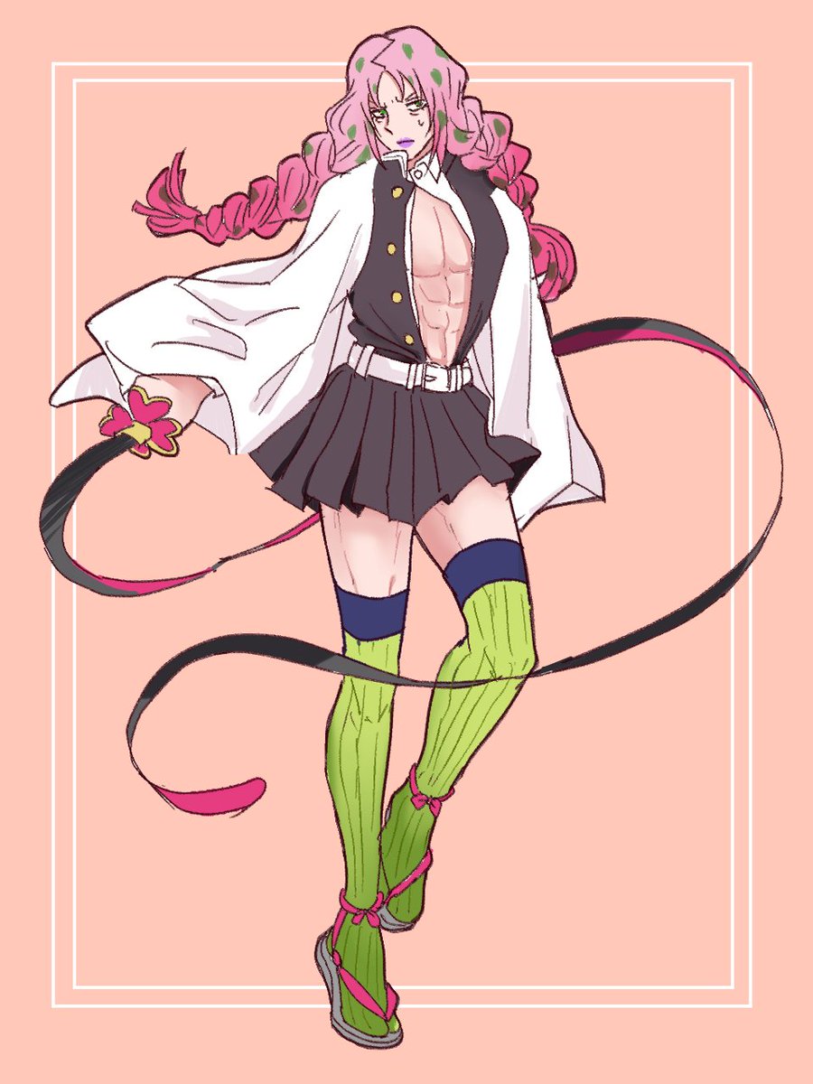 全身も描いた…