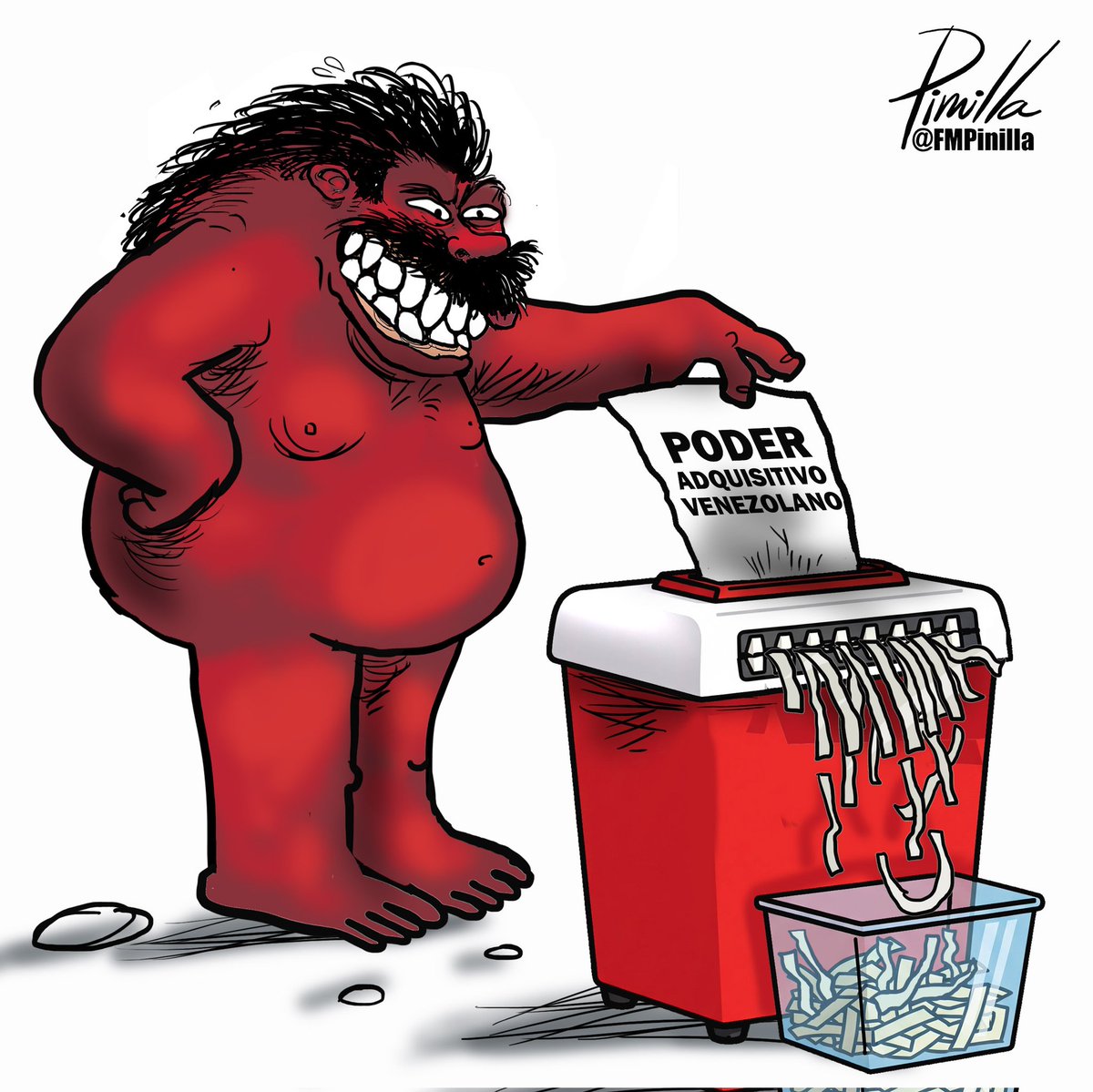 Poder adquisitivo venezolano...
•
#Caricatura para @elnacionalweb y @eltequeno 
•
#Caricatura #Cartoon #venezuela #venezolanos #caricaturadeldia