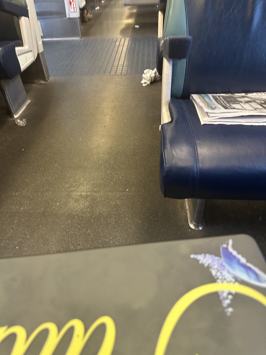 ⁦<a href="/LIRR/">LIRR</a>⁩  this is completely unacceptable. The 7:01 AM train from Long Beach to Penn is beyond horrible. Passengers should NEVER have to endure conditions like this. Where is our fare money going? We deserve better service and maintenance for the prices we pay!