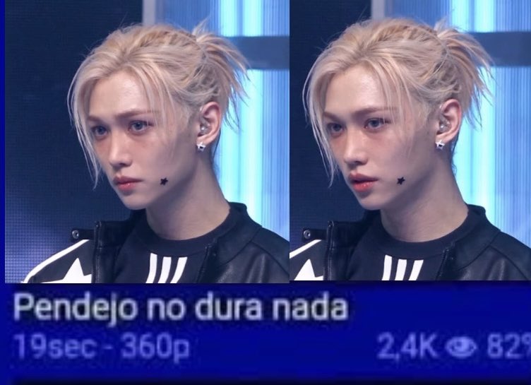 Felix esta perdiendo su color rosita en el pelo.. 💔