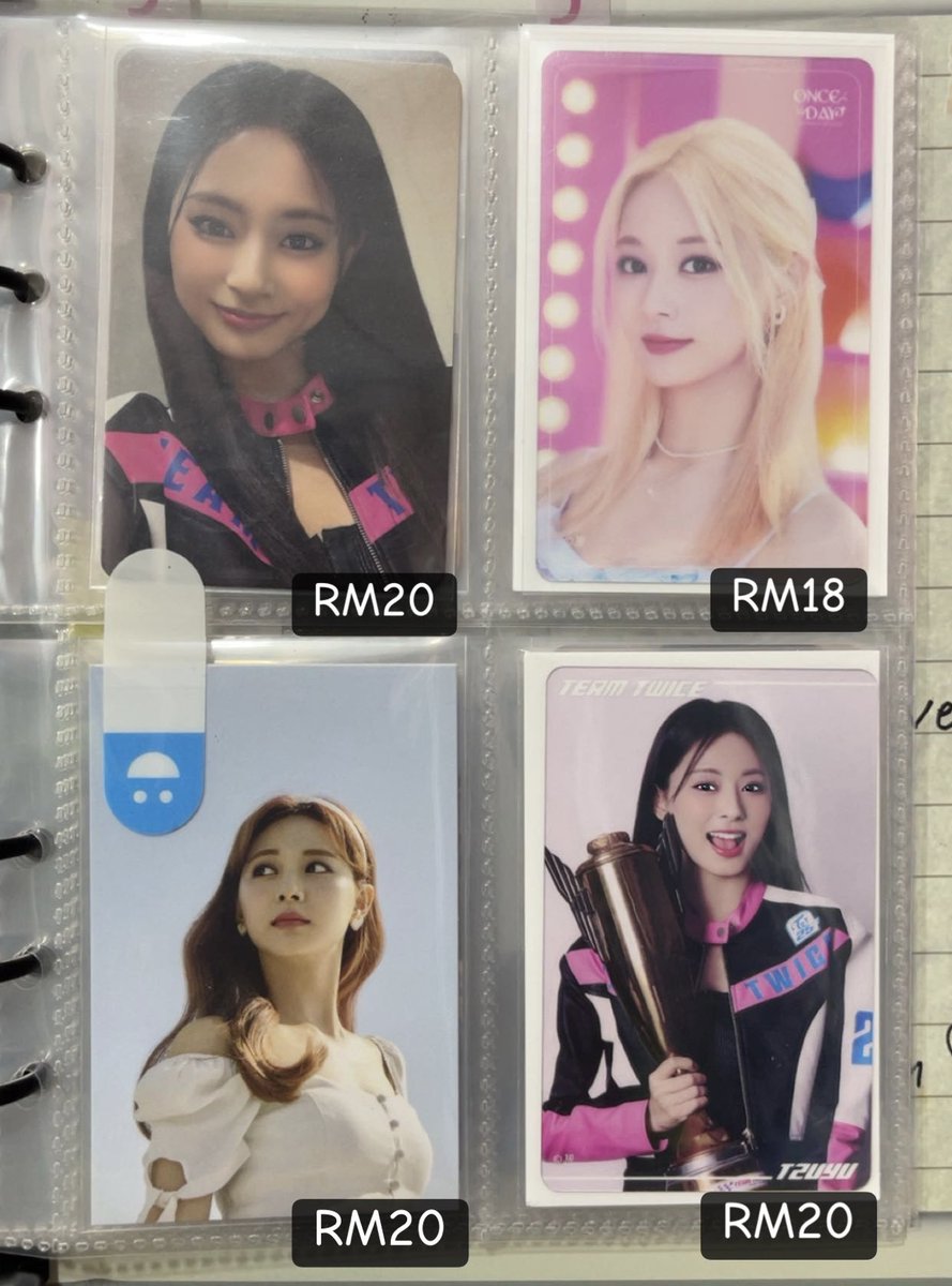 cocoaenlattee's tweet photo. WTS 

Twice photocards (mostly tzuyu)
hmu if ure interested!! 🩷🩷
#pasartwice https://t.co/3Hg4ZfosS4