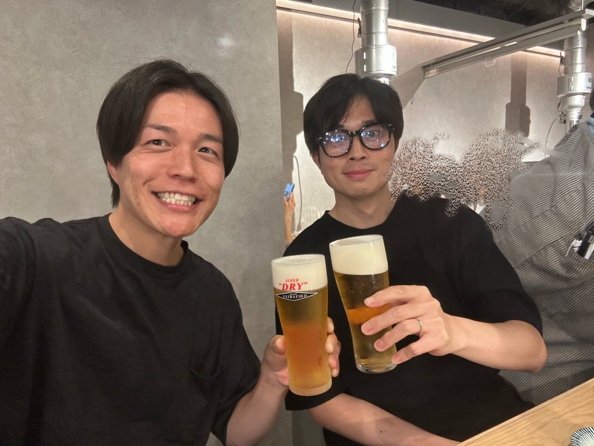 熊ちゃん2人で、世界陸上に向けて決起集会です！いよいよ開幕まで、約2週間！これから全集中モードで頑張りますので、ぜひご覧ください！！　#東京世界陸上