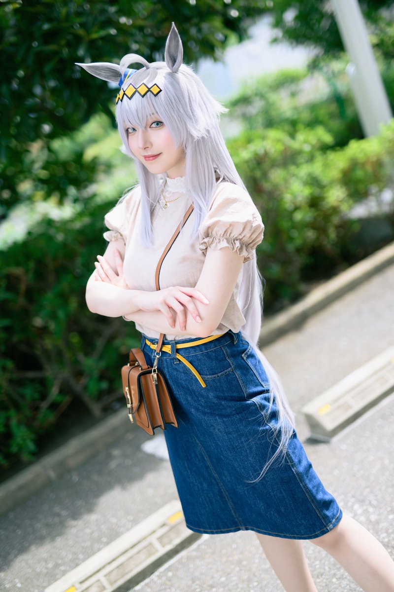 ウマ娘 ／ オグリキャップ(サポカ私服)
Model:黒瀬ゆまさん (<a href="/yuma_nia/">黒瀬ゆま🐨なりすまし通報中</a>)

#C106コスプレ #C106_cos
