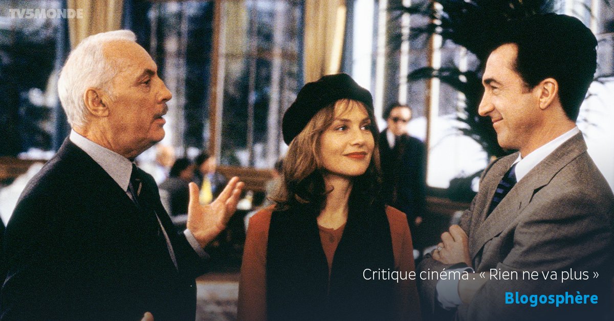 TV5MONDEAsia's tweet image. #Blogosphère 
🎥 Lisez la chronique du @blog_bazart sur le #film « Rien ne va plus » ! 
▶️ bit.ly/3zF_TV5MONDEap…