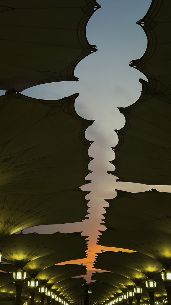 كل شيء هنالك يُكسى سكينة الجوار، فالنور ممتد كأنه مهاد رحمة! والظل في وداعة طفلٍ آب إلى عيني أمه بعد سفر في الدنيا طويل! والأحجار ابتهالٌ خاشعٌ في الأسحار! هنالك حيث خلعت يثرب ثوب التثريب وطاب فيها كل شيء بمقدم سيد الأولين والآخرين ﷺ ! هذا أثره في الجمادات فكيف في القلوب