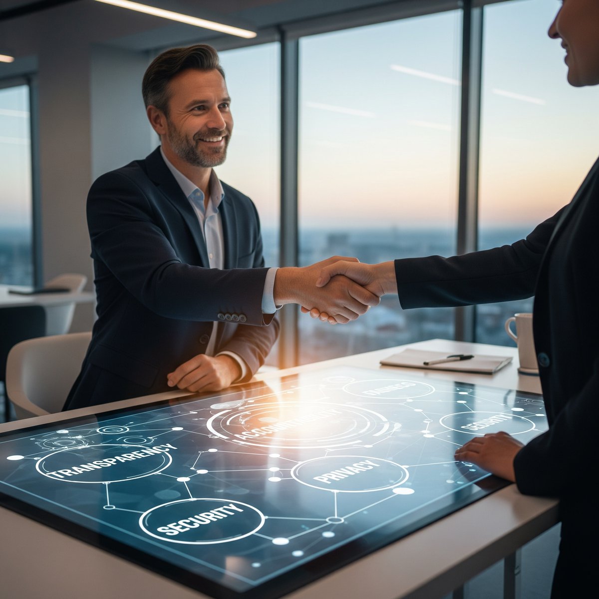 A Swansea-based financial services firm established AI governance principles before implementing any AI tools: 
transparency in AI decision-making, human oversight for all client-facing applications, and regular audits of AI outcomes for bias or errors. 

These principles guided