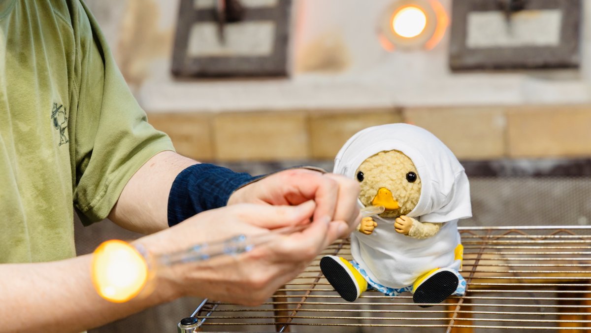 おばけくん、火の玉ふきした。
フー、フー、フー！