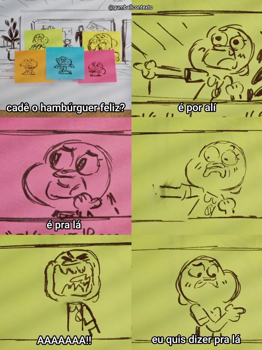 O incrível mundo de gumball fora de contexto tweet media