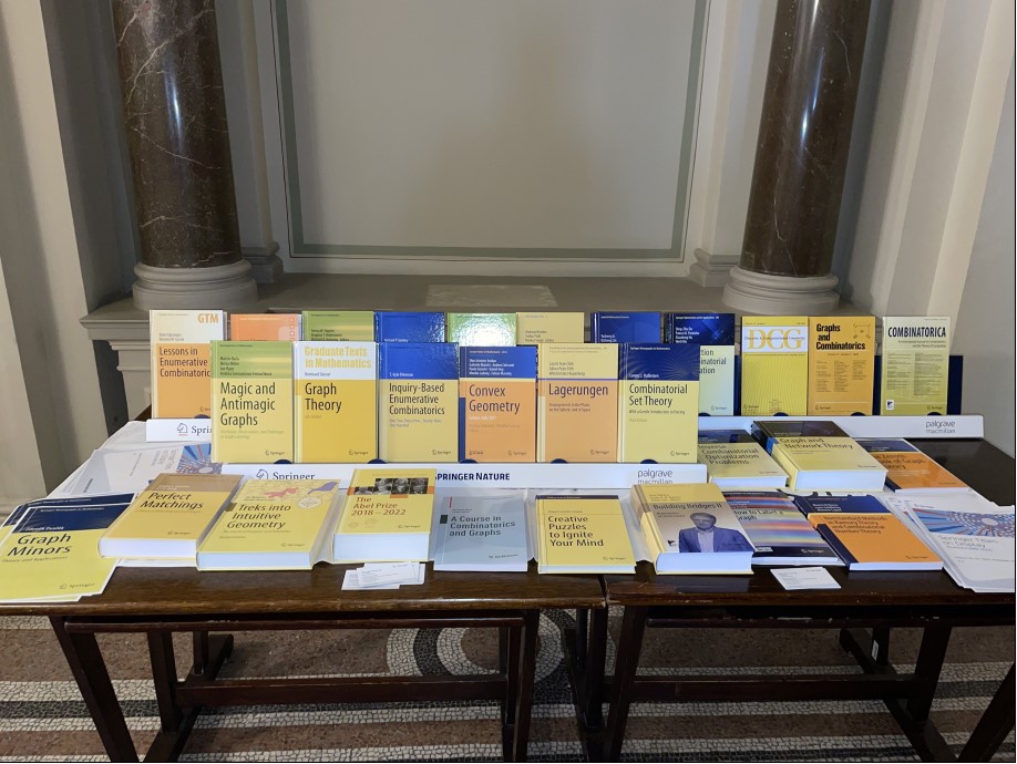 SpringerMath's tweet image. 📚Thank you very much to everyone who visited our SpringerNature booth at #Eurocomb2025 Hungarian Academy of Sciences🏦, Budapest🇭🇺, Aug 25–29, 2025!
#Combinatorica #GraphsandCombinatorics
#DiscreteandComputationalGeometry