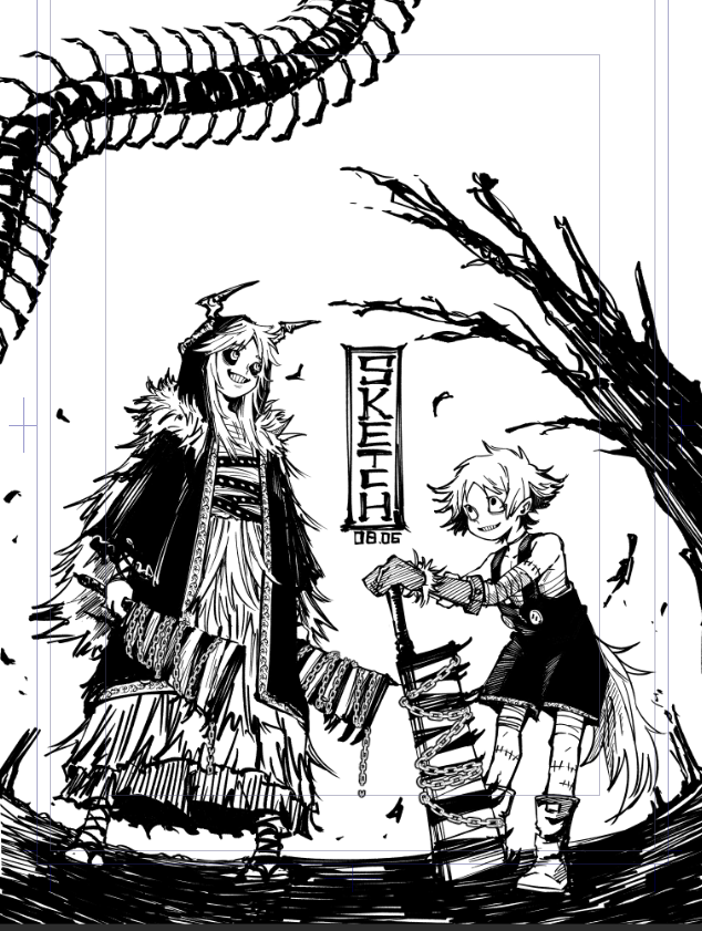 久しぶりのラクガキ 