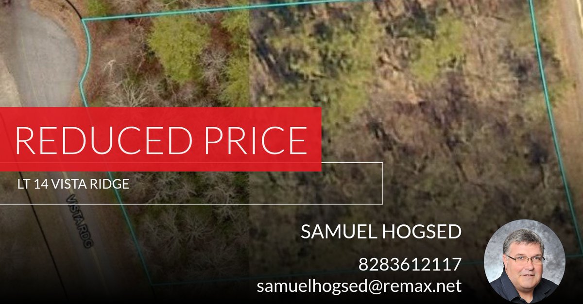 📍 Reduced Price 📍 This recently reduced home at Lt 14 Vista Ridge in Blairsville won't last long, so, don't wait to set up a showing! Reach out here or at 8283612117 for more information! homeforsale.at/LT_14_VISTA_RI…