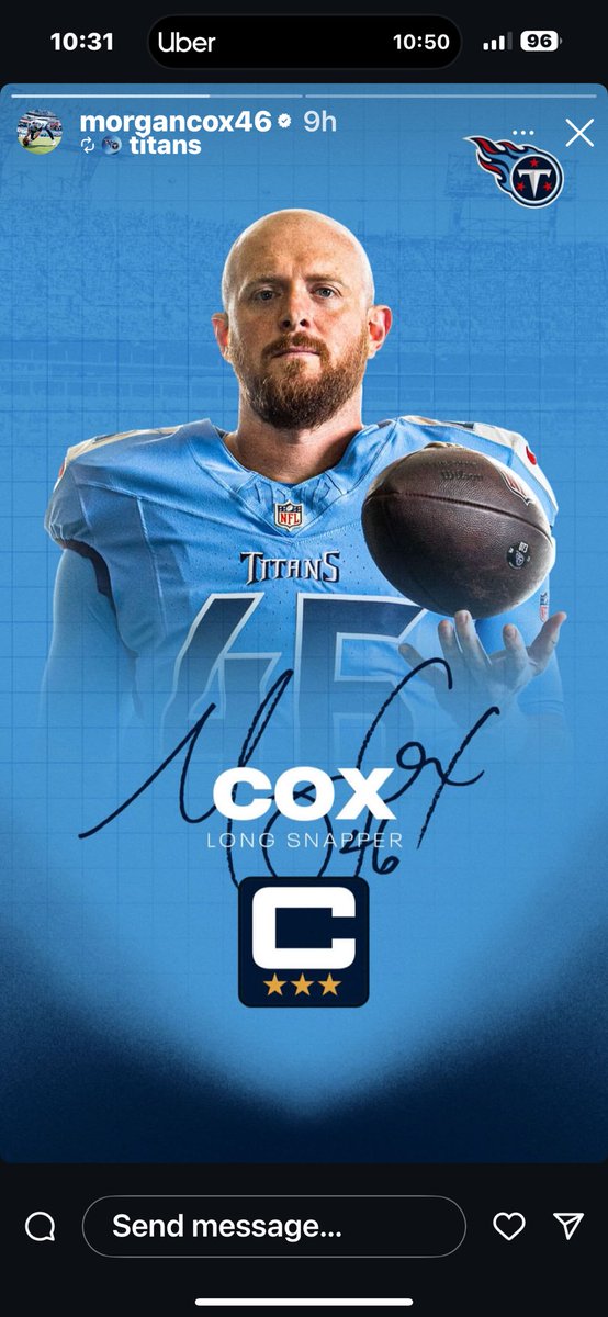 WrightCox3's tweet image. Keep pressing forward! #TitanUp @morgancox46