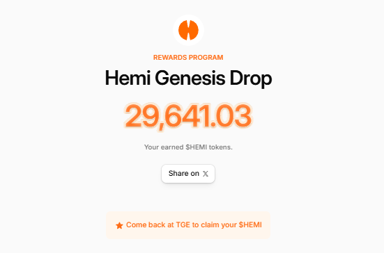 What do you think about my $HEMI allocation, is it fair? Also, how much is your allocation?

<a href="/hemi_xyz/">Hemi</a>