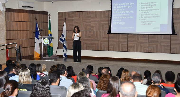 ⚖️Liderança Empática: palestra capacita equipes do TRE-TO para promoção de ambientes de trabalho mais saudáveis e eficientes. O evento integra a promoção da Semana da Saúde 2025 da Justiça Eleitoral tocantinense.

➡️: u.tre-to.jus.br/N3g6b