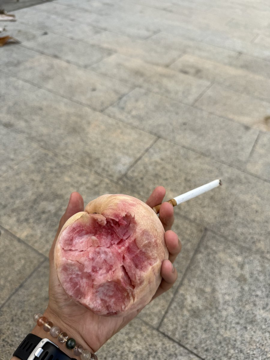 แอปเปิ้ลมันธรรมดา กุกัดลูกพีชแทนแล้ว