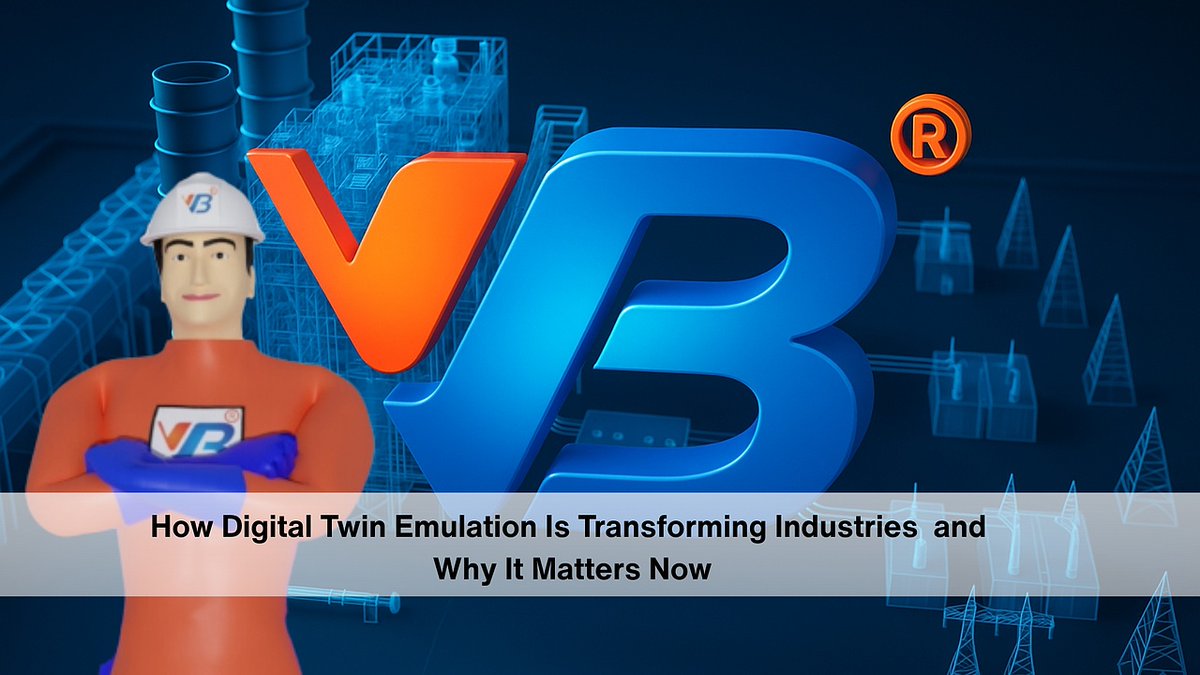 VBengineering's tweet image. Unlock Innovation with Digital Twin Emulation
Predict. Simulate. Optimize without disrupting real ops.
VBEngineering empowers industries with safe, smart  future-ready solutions for efficiency, scalability & growth.
vbengg.com
#DigitalTwinEmulation #VBEngineering
