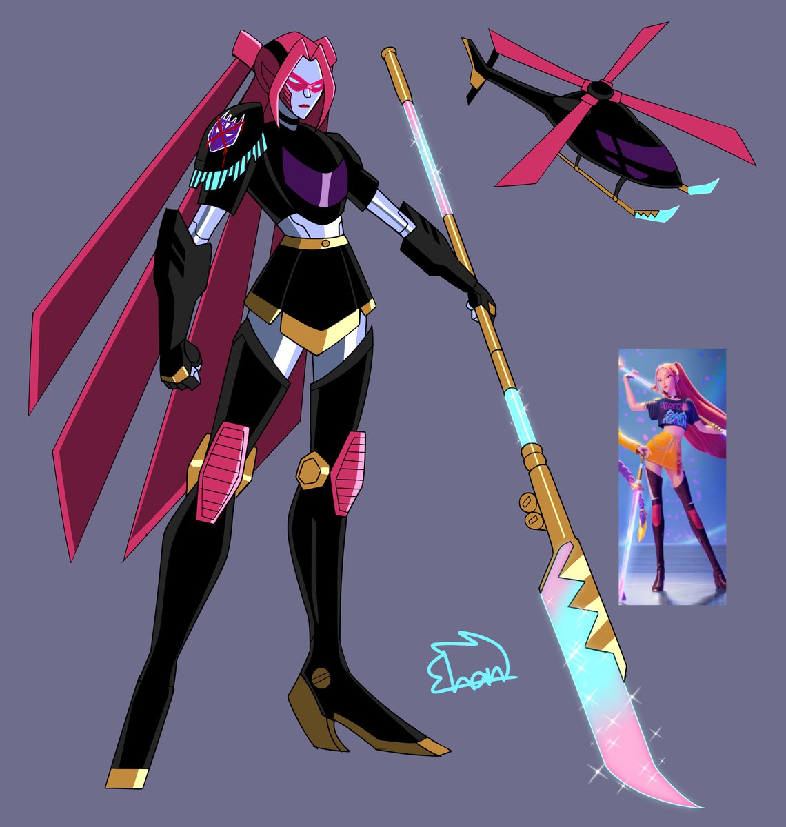 shan_4rt's tweet photo. I turned them into transforming robots https://t.co/UkV8rAiy6g