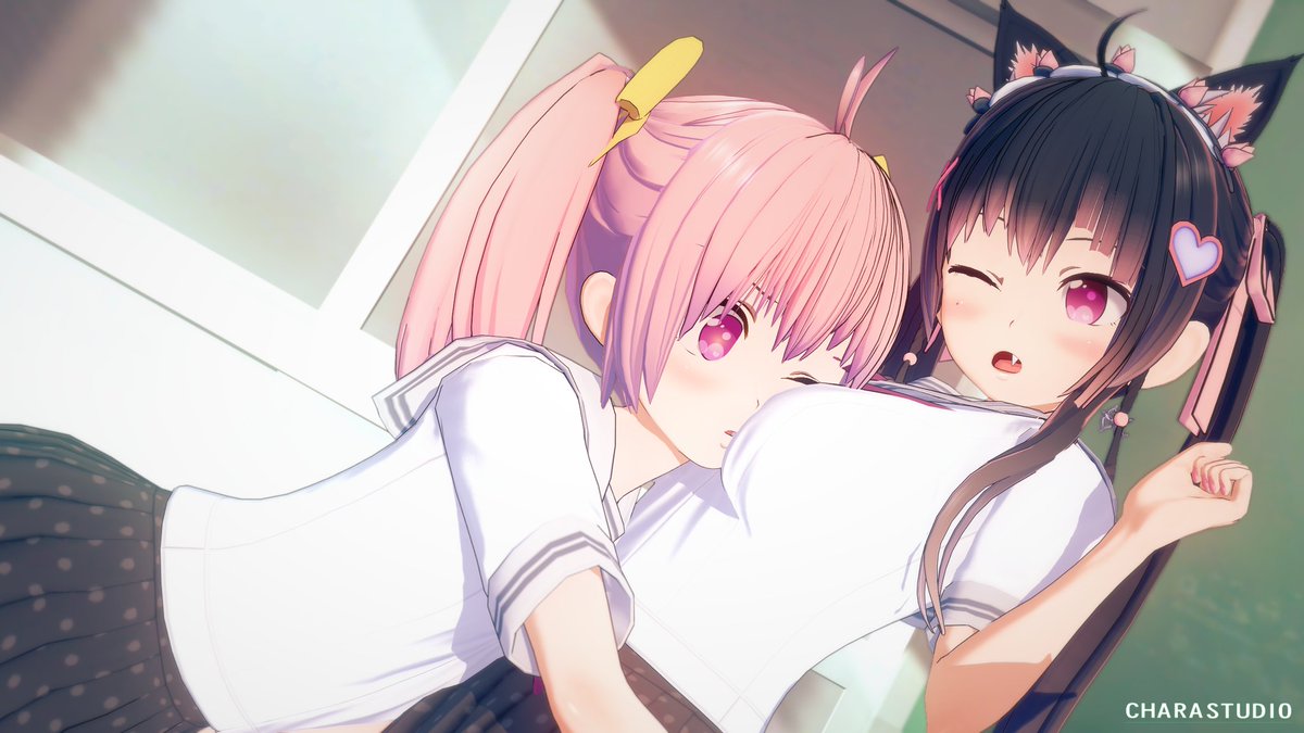 あぶn・・・！パフッ🐈‍⬛
#コイカツサンシャイン