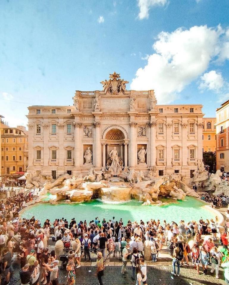 Trevi Fountain, Rome, Italy