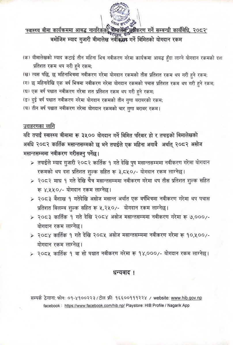 यसरी शुल्क लाउने कानुनी ब्यवस्था चै के रहेछ ?
<a href="/Hello_Sarkaar/">HelloSarkar</a> <a href="/MOHPnepal/">Ministry of health and population Nepal</a>