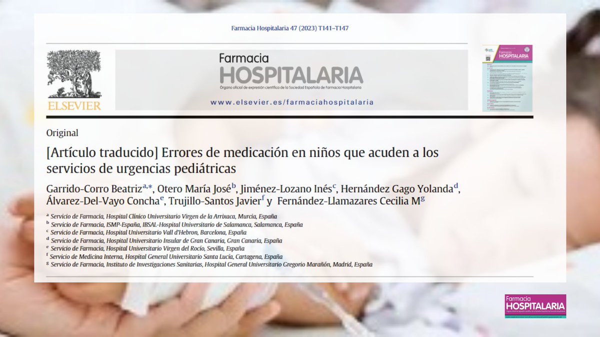 Farmacia Hospitalaria tweet media