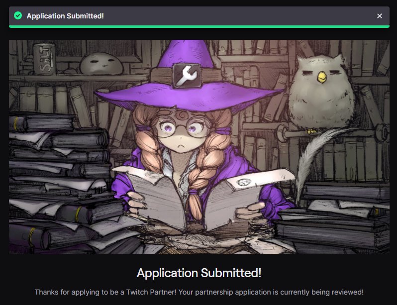 We did the thing.

<a href="/Twitch/">Twitch</a>, I hope you see in me what everyone else has.

Everyone, I'm taking a small breather, I'll be back on Sunday, 8PM EST! The Saga Continues, we aren't nearly done with our Journey!!!