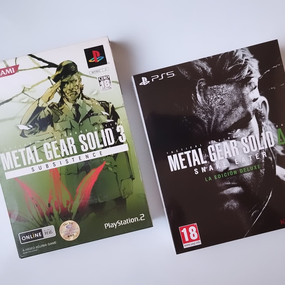 ihurtado2000's tweet photo. 30 años de diferencia.

30 years of difference.
_____________

#mgs3 #mgs3snakeater #mgsdelta #mgsdeltasnakeeater #metalgear #MetalGearSolid #metalgearsolid3 #metalgearsolid3snakeeater #metalgearcollection #konami #hideokojima https://t.co/ABoXiLjCAg