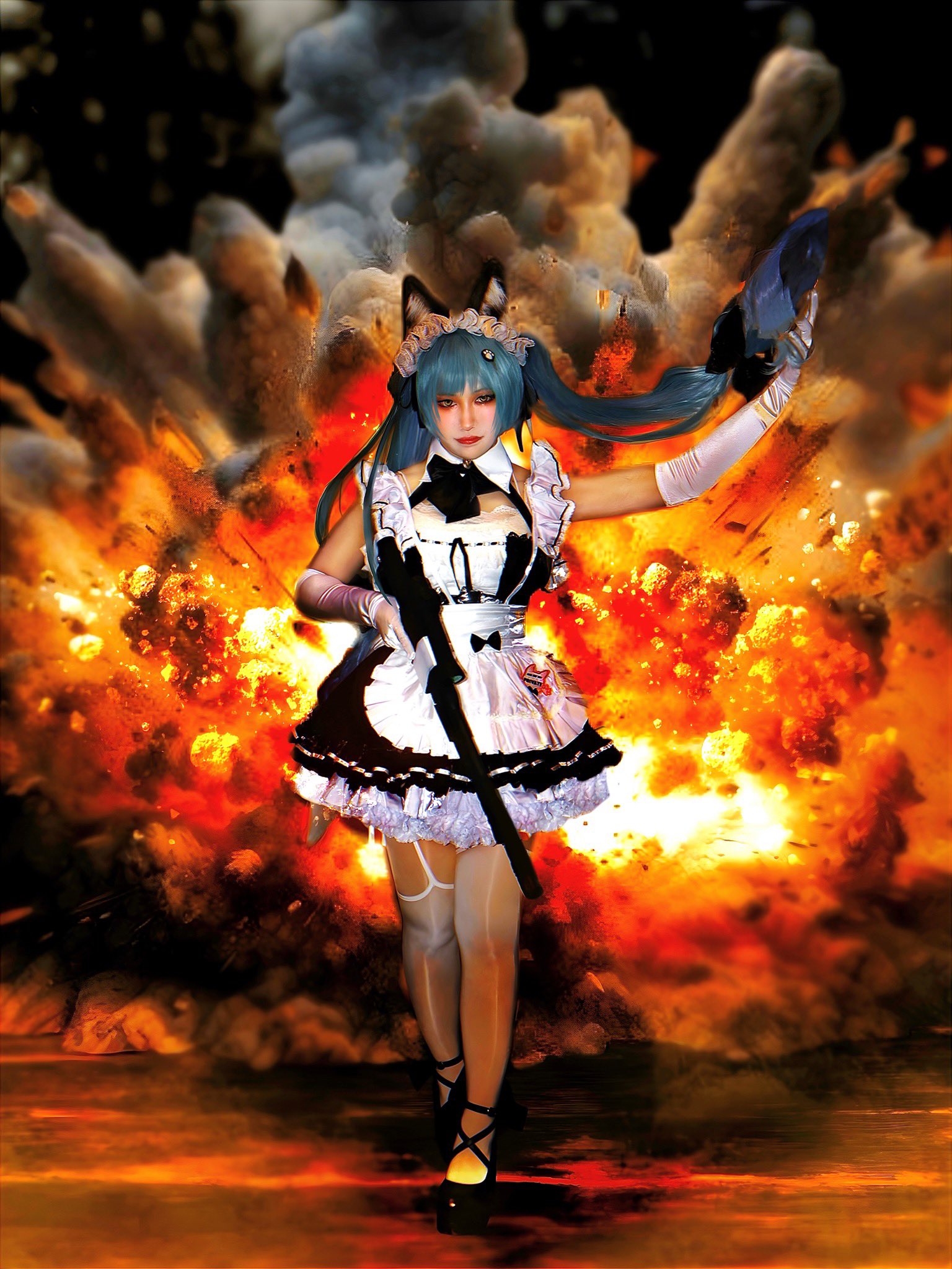 NIKKE】 プリバティ アンカインド・メイド コスプレ 勝利の女神NIKKE