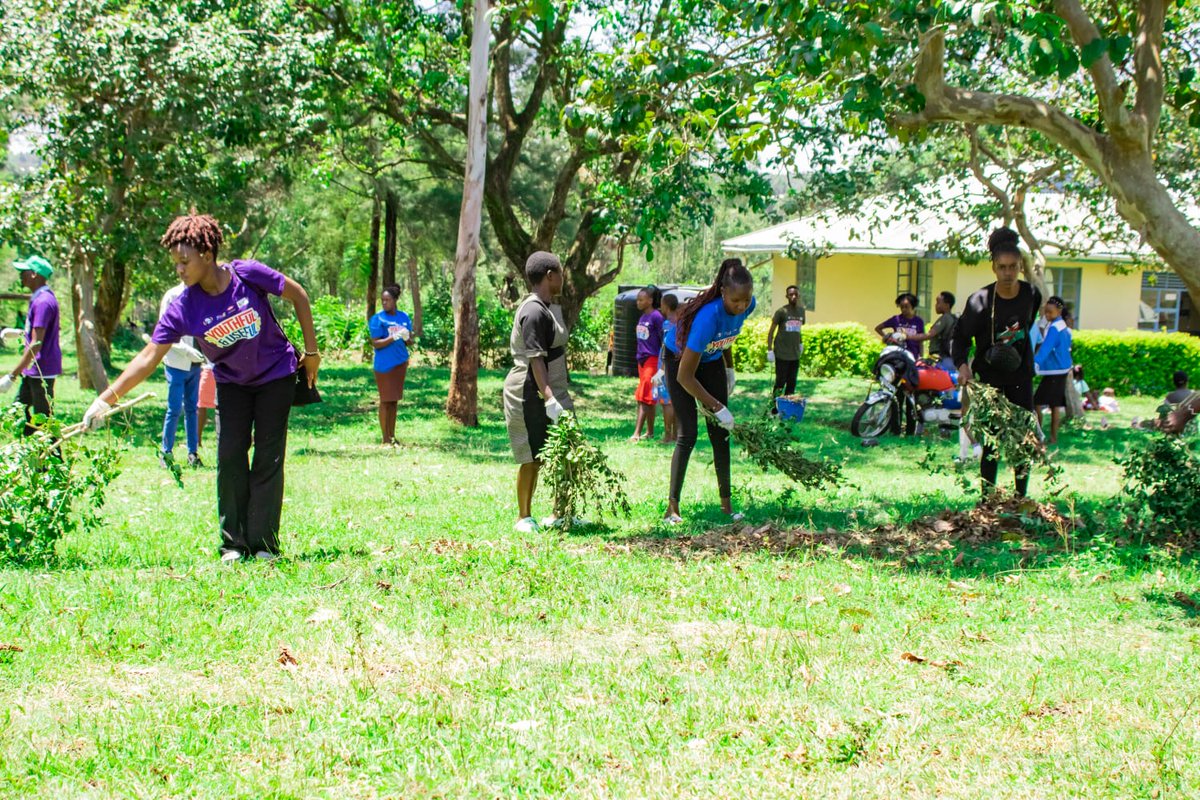 Our young people in the counties continue to embody the spirit of service.  At the Maeta Division ACC Office, members of Tunaweza Migori rolled up their sleeves to transform their community space. they cleaned the compound, planted trees, painted offices, maintained flower beds