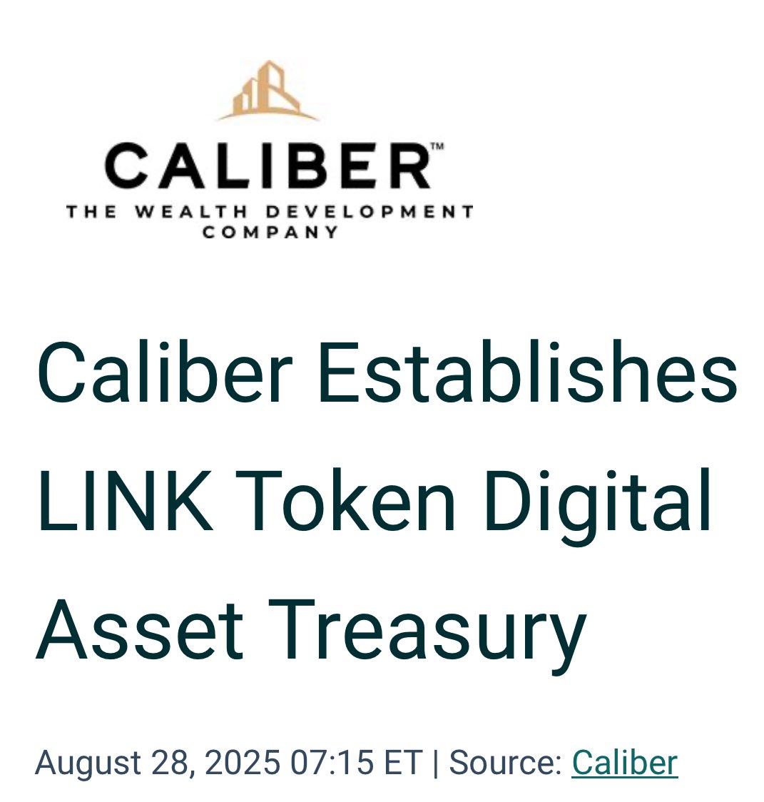 fram3o's tweet image. First domino of many to fall. What happens when they flip the switch after a ton of link is taken off the market by whales, by corporate treasuries, by the etf, by the link reserve? There won’t be much link left to buy…
globenewswire.com/news-release/2…