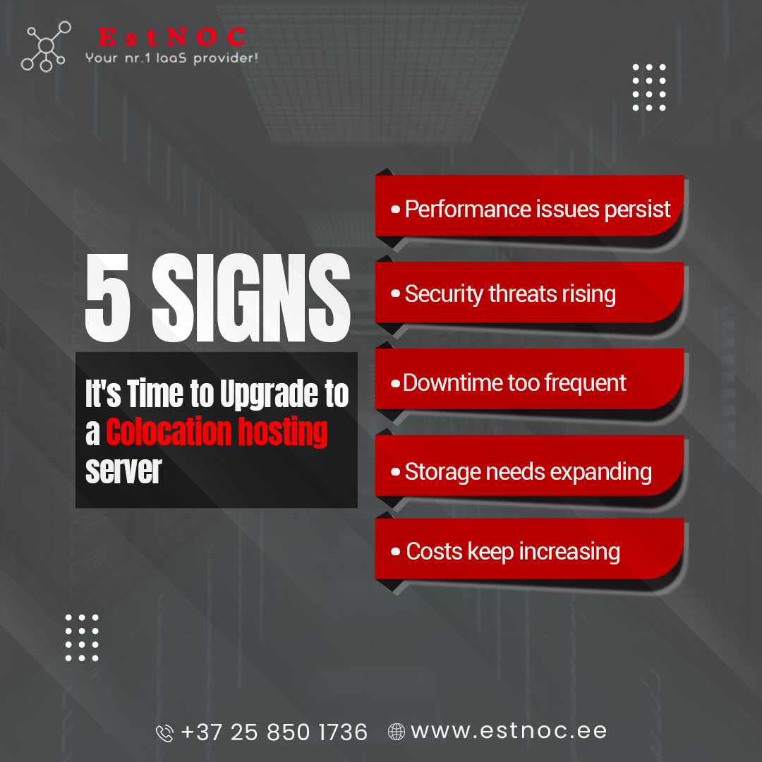 estnoc1's tweet image. Struggling with downtime or security risks?  Upgrade to ESTNOC Colocation Hosting for reliability, scalability &amp;amp; future-proof growth!  
Visit now :- estnoc.ee
.
.
#estnoc #colocationhosting #serversolutions #DataCenter #SecureHosting #BusinessGrowth #ServerUpgrade