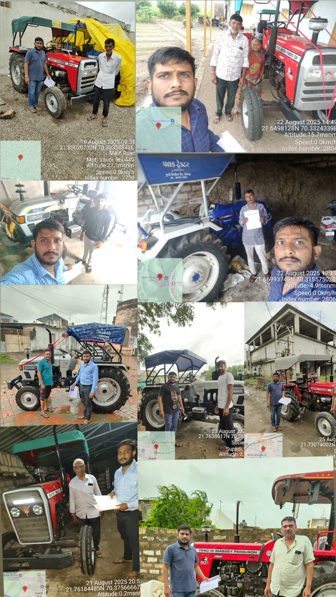 chauhan49680507's tweet photo. ધોરાજી તાલુકામાં ખેતીવાડી વિભાગ ની વિવિધ યોજના ના ઘટકો ટ્રેકટર,પાવર થ્રેસર,પાવર ટીલર, પ્લાઉ,રોટાવેટર, કલ્ટીવેટર ઓરણી,પમ્પસેટ,PVC,સ્માર્ટ ફોન વગેરે સાધનો નુ ગ્રામસેવકો દ્વારા વેરિફિકેશન કરવામાં આવ્યું.@RaghavjiPatel @GujAgriDept @DDORAJKOT1 @CollectorRjt @DaoRajkot @inforajkotgog https://t.co/SR9oGObwYB