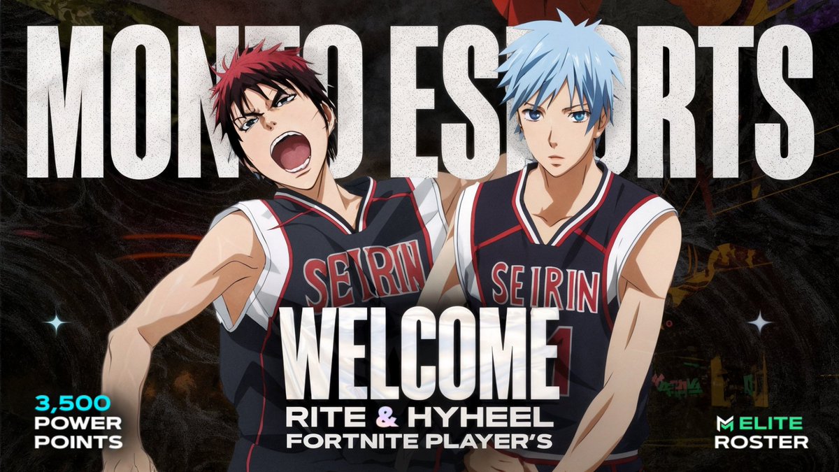 ⚡️Welcome Rite &amp; Hyheel

Meet the new players in our Elite roster!

#MontoEsports