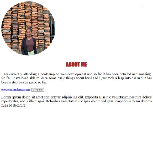 Janet33074's tweet image. I just started learning website development and I did my first practice. It feels so amazing writing codes and doing one of the things my heart has always yearned for. 
Thank you so much code and create for this wonderful opportunity.
#Techforgood
#Digitalskills
#Codeandcreate