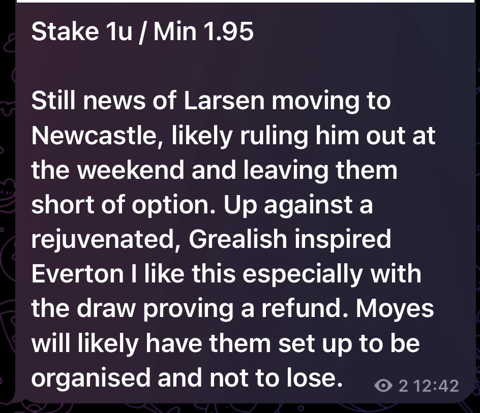 Olly | Odds Jock (@oddsjock) on Twitter photo One from the premium channel, a potential market mover between now and kick off.
We are with Everton 👍
For all our premium tips you can get them here 👉 mymembers.io/oddsjock
<a href="/mymembersio/">MyMembers</a> | <a href="/oddsnotifier/">OddsNotifier.io</a> | <a href="/oddsnotifierbr/">OddsNotifier 🇧🇷</a> One from the premium channel, a potential market mover between now and kick off.
We are with Everton 👍
For all our premium tips you can get them here 👉 mymembers.io/oddsjock
<a href="/mymembersio/">MyMembers</a> | <a href="/oddsnotifier/">OddsNotifier.io</a> | <a href="/oddsnotifierbr/">OddsNotifier 🇧🇷</a>