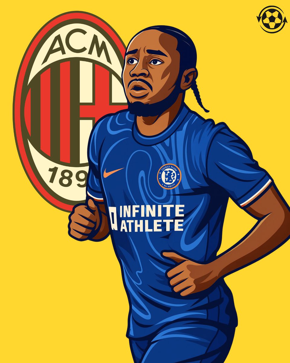 DeadlineDayLive's tweet photo. 🚨 Christopher Nkunku will have his AC Milan medical in Milan tomorrow.

(Source: @Santi_J_FM ) https://t.co/7vSbm425mJ