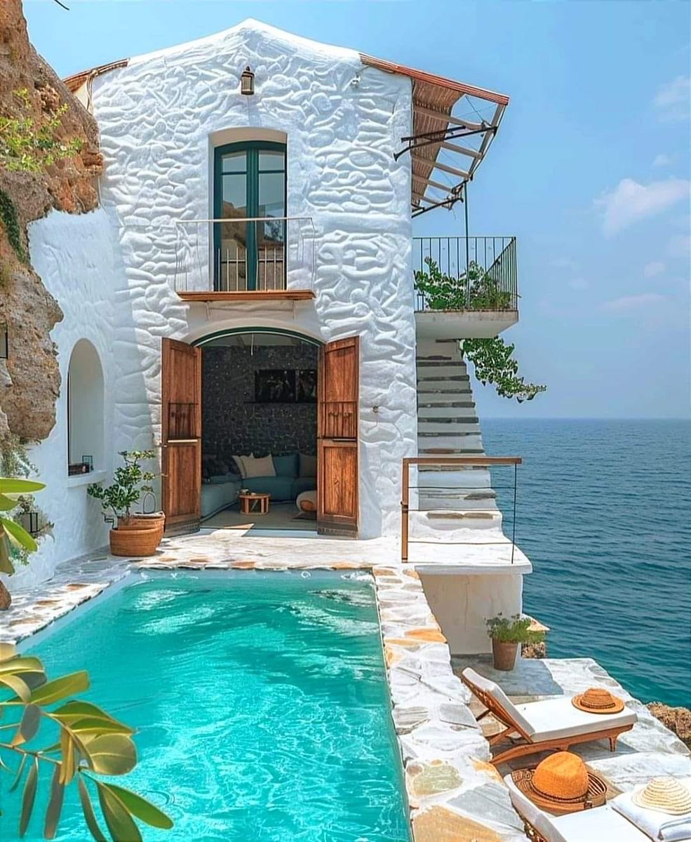 PatsyHolme6038's tweet image. Greece Beautiful House