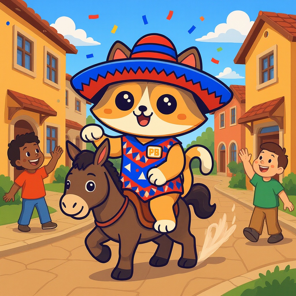 gm fam ☕️ 

All the kids love Señor Poncho 👑