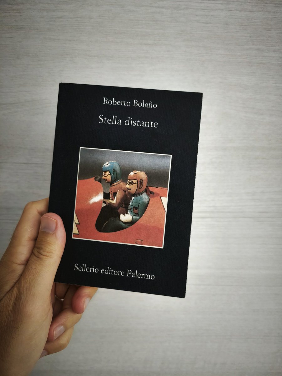 Erre Ci (@raffamad81) on Twitter photo Wieser era un poeta,io ero un poeta, ergo per trovare un poeta aveva bisogno dell'aiuto di un altro poeta. Gli dissi che per me Carlos Wieser era un criminale, non un poeta.
#RobertoBolano 
#Stelladistante Wieser era un poeta,io ero un poeta, ergo per trovare un poeta aveva bisogno dell'aiuto di un altro poeta. Gli dissi che per me Carlos Wieser era un criminale, non un poeta.
#RobertoBolano 
#Stelladistante