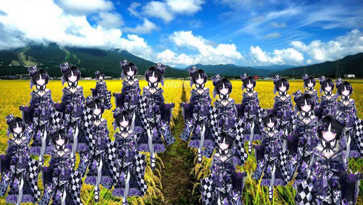 見て……これはね……田んぼにたっくさん実った……宝生マーゴさんよ……

そう……この景色は……さながら……

·

豊穣マーゴwwwwwwwww
 #まのさばクソコラ部
 #まのさば雑コラ部