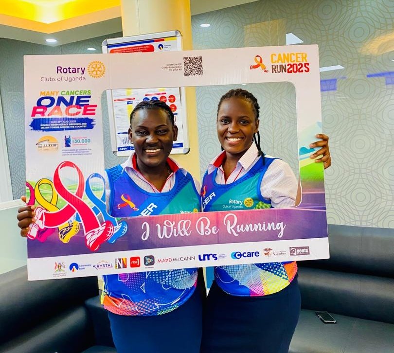 WinnieBabine's tweet photo. #CancerRunUg25 
We will be running,
Every footstep weakens Cancer https://t.co/lxOmmv76j5