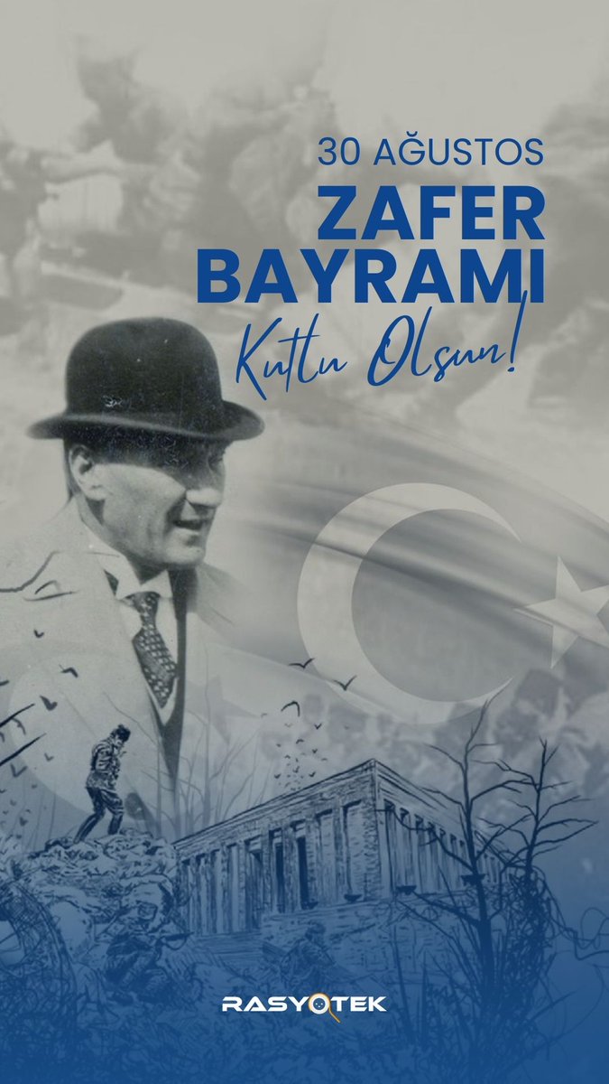 30 Ağustos Zafer Bayramı’nı kutlarız! Türk milletinin azmi ve kararlılığıyla kazanılan bu büyük zaferi gururla anıyoruz.
