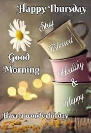 Good morning Thursday 
The weekend is nearly upon us
Have a great day everyone 

#WritingCommunity #thursdaymorning #ThursdayThought #GoodMorning