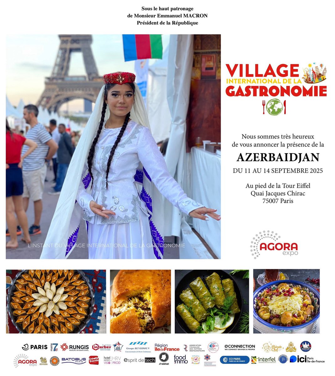 Partez pour un voyage gourmand au cœur de l’#Azerbaïdjan 🇦🇿 : entre plov, dolmas, qovurma, vins de #Gabala et pâtisseries traditionnelles. 
Une expérience unique alliant gastronomie, culture et authenticité. 🍷🥗✨ #TasteAzerbaijan #VoyageGourmand 
#Azerbaijan #Cuisine #Culture
