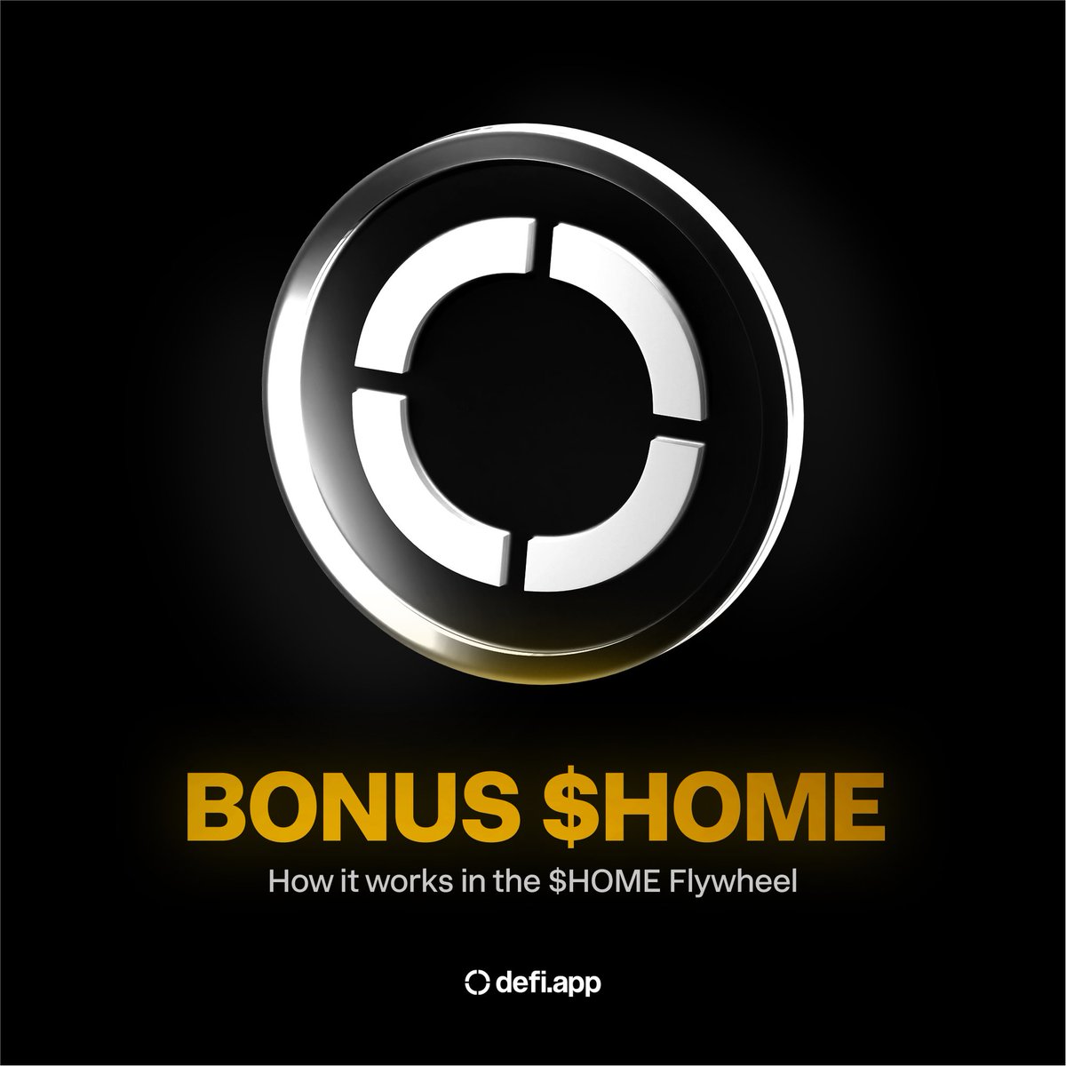 gHOME 

@defidotapp explained again about the Bonus $HOME xp

Why does 1 HOME unlock needs 10xp?

The fee you are spend in Defi App by Swapping or trading or anything by which protocol earning revenue.

At first you are getting XP 
Then Getting fee back in shape of bonus HOME.