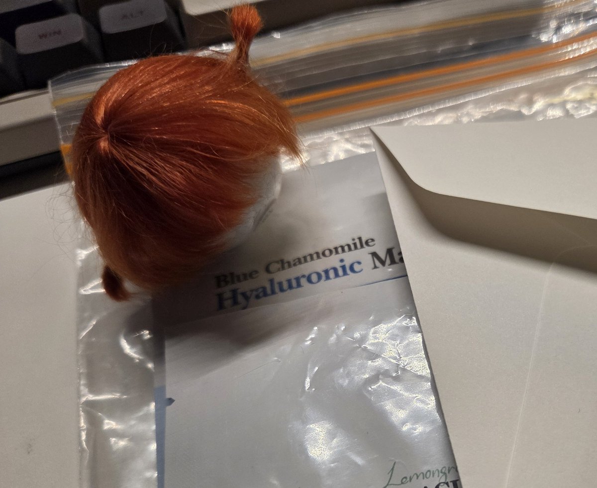 fantasticorange's tweet photo. #just_puppet 🍊
시월이 이모야가~
기여운 박스에 새머리 보냈줬어 ~
(팩은 엄마 하시고여..)
새로운...머리!!!
씌워주시라 어서~ https://t.co/m8gxJcFvpH