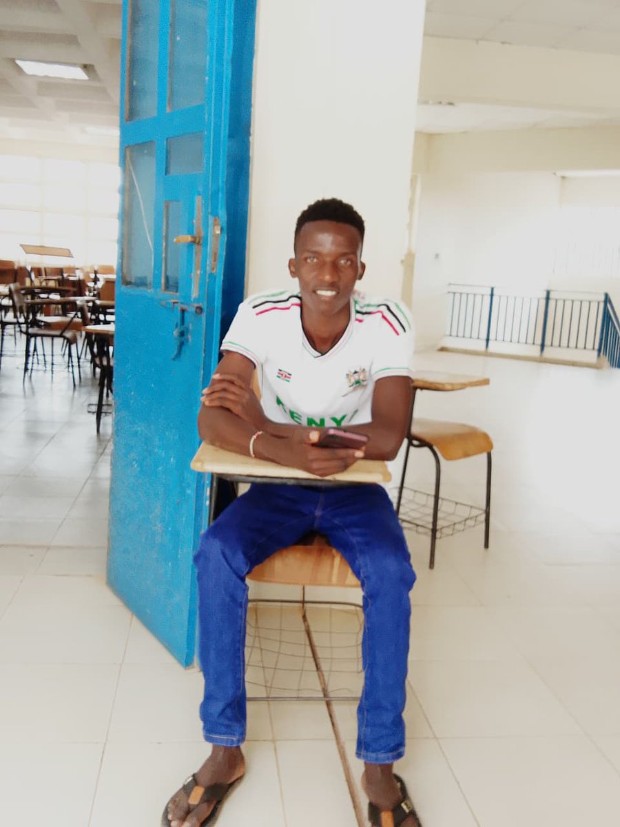 His first day at Machakos university, yesterday 🤭
His account is <a href="/MMule254/">@MMule254</a>